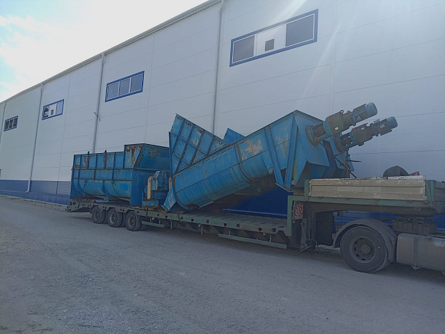 Свекломойка в разобранном виде из п. Сахзаводской в Таганрог